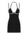 Obsessive Selinne chemise & thong - еротична сорочка та стрінги, M/L (чорний) - купити в Києві, Україні